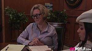 Dee Williams and Summer Col teach a steamy lesson! 🔥