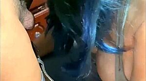 Otaku Girl Morrita Sucks Cock for Cash in Close-Up Action