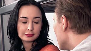 freya dee, how do you handle that huge cock in the dorm?