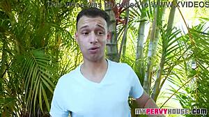 step aunt seals a hot oral deal with me