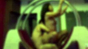 Ebony teen fucks stepbrother-in-law and gets creampied