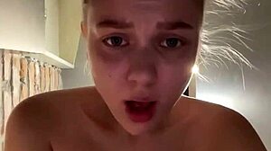 Big Dildo Play with Face Sitting