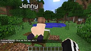 Jenny fucks me in the public park