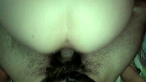 My Argentinian stepsister's big ass lap dances on my monster cock!