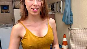 the beautiful sister-in-law loves sucking outdoors