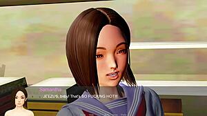 Unbridled Arizona Lesbian Play with Shaved Redhead in Part 6