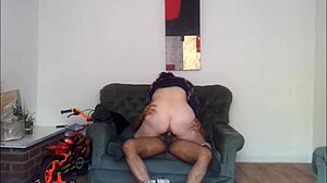 Chubby wife spreads her legs wide