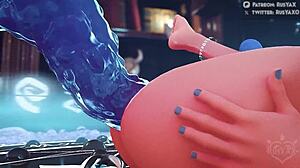 genshin impact characters get anal fucked in cumshot challenge