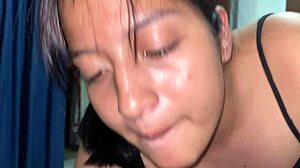 I Passionately Fuck This Latina's Big Ass in Front of the Mirror, Feeling Intense Pleasure