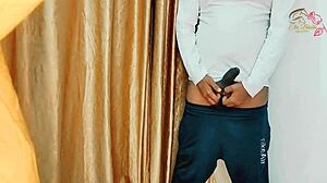 college girlfriend in close-up