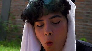 Lara's Outdoor Picnic Turns Into A Full Vomit Fetish Scene