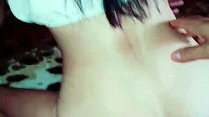 She Was Aroused By Her Husband Watching Her Naughty Doggy Action