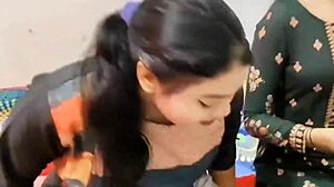 Komal and Riya called for rough threesome sex!