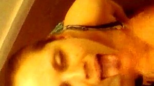 Cum on face