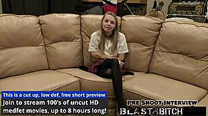 Ava siren sucks dick and gets pussy blasted full of cum