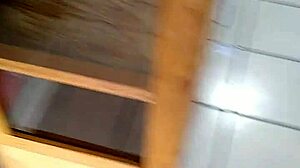 Mexican woman with big ass in store