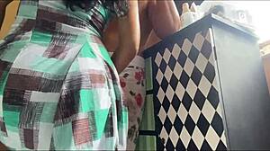 Wife’s Friend Stripped Panties and Begged for Deep Fucking!