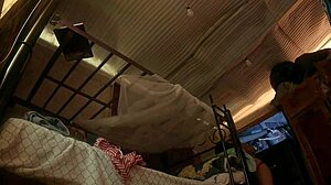 She came back from bathing the whore and I recorded her secretly, how I want to fuck you whore