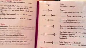 Learn German With Cute Brunette Nerd SFW