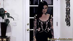 tatted up emo gets analized in this high definition fetish session