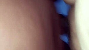 fucking the naughty blonde in interracial pov with big black cock