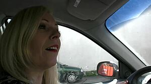 blonde cougar fucked in a car 4935 2 1 -