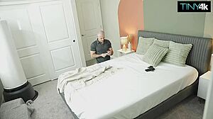 Mia River says, 'I'll use my tight pussy to pay you back with this monster cock'