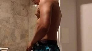 Exciting Shower Scene Part One!