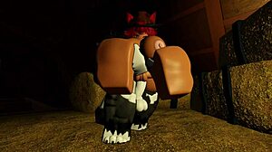 Hot Cowgirl Milks Big Dicked Wolf