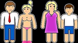 these teen stepsiblings are fucking while waiting for the doctor in the office