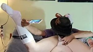 Chocolate Hare With Big Black Cock Assfucking White Rabbit Fat Asshole Close-Up Natural Tits