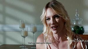 Pinky swear turned naughty as bestie got her to drop underwear in long game