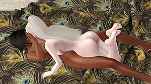 Adrianna Gives Zoe a Hard Pounding