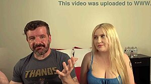 Casting epätoivoisia amatöörejä Iona, Emma, Heather pillut venytetään 😍