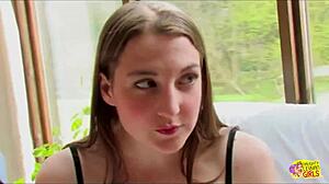 Babes LOVE HUMPING Double Dildos In DOGGY!