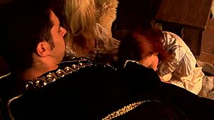 Rough Lesbian Group Anal Sex Leading to Orgasms