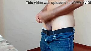 Soloboy Gets Off Solo in Wild Masturbation Session. Can't Stop Watching This Creampie Action! 😜