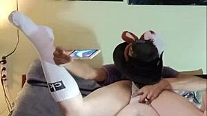 Chocolate Hare With Big Black Cock Assfucking White Rabbit Fat Asshole Close-Up Natural Tits