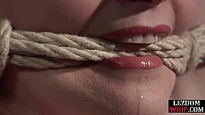 lezdom fucks and spanks that curvy ginger sub 😏