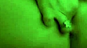 Busty Avy Finger Fucks Her Pussy Hard in Bed!