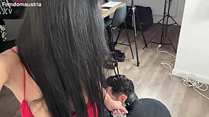 Femdom Queen Celina Makes Me Her Slave