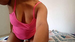 Latina's Juicy Ass Open, Tits Bouncing for Wild Action!