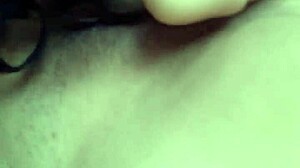 Rubbing my big pussy with two dildos