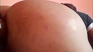 i can’t stop fucking my tight hole with a fat dildo at home