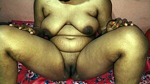 blindfold sex game with indian bhabhi turns wild with tits and old friend