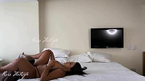 Boss licked my ass until I orgasmed, then fucked me with huge black cock