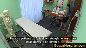 Watch the doctor bang that hairy babe?