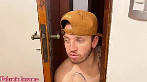 Dwarf gardener joins secretary fucking orgy