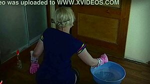 Mrs Lazinski As Naive Mature Maid