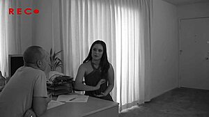 brunette teen charlotte vale swallows huge cum after fuck